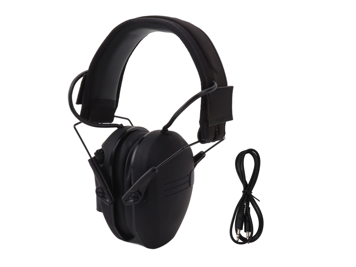 Auriculares plegables de ABS con cancelación de ruido y protección auditiva para el trabajo - Sin marca