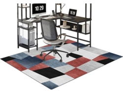 Alfombrilla para silla de oficina, protector de suelo, para gamers, antideslizante, 80 x 120 cm, Xunzheng