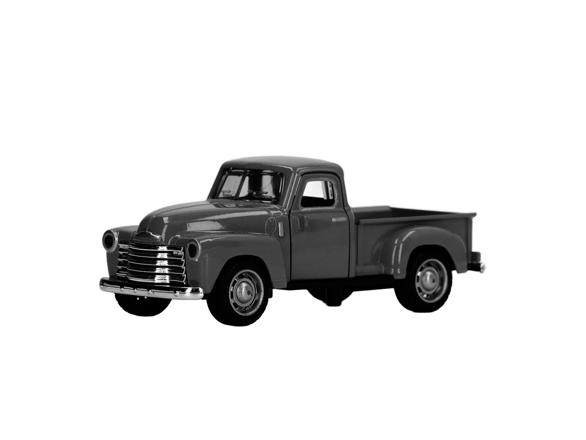 Coche Modelo De Metal Fundido A Presión, Camioneta Pickup A Escala 1:32 Con Puertas Móviles Para Niños.