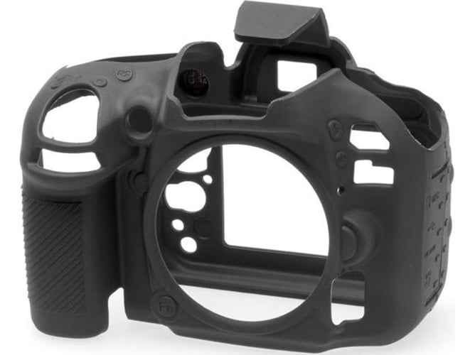 Funda silicona EASYCOVER Nikon D750 Negro