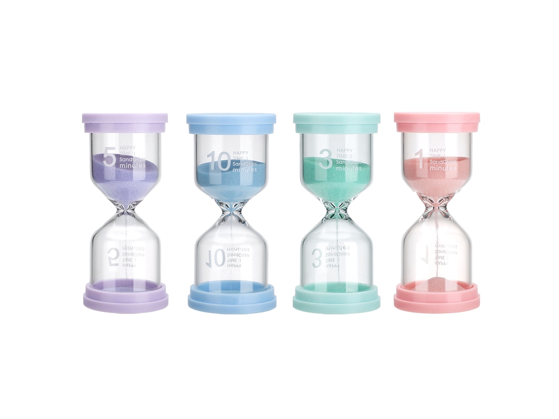 Juego De Pequeños Relojes De Arena Portátiles De Alta Precisión Para Uso En El Aula.