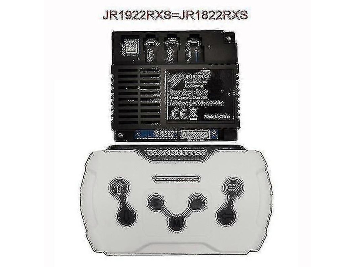 Receptor De Control Remoto Bluetooth Jr-rx-12v Para Coches Eléctricos Infantiles, Compatible Con Jr1958rx/1858rx/1738rx Con Control De Arranque Suave.