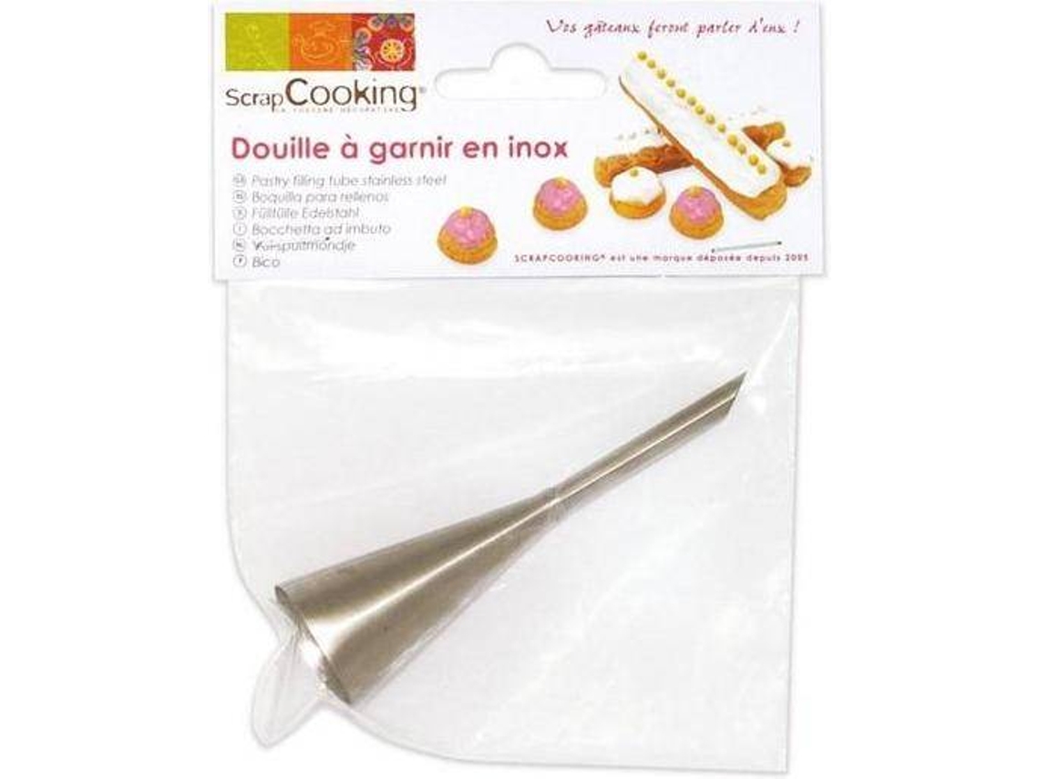 Boquilla Pastelera SCRAPCOOKING (Acero)