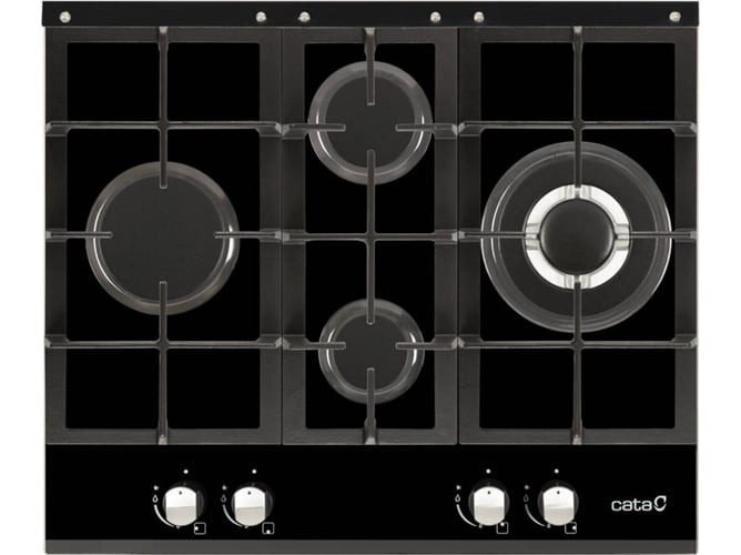 Placa de Gas CATA LCI 631 BK (Gas Natural - 60 cm - Negro)