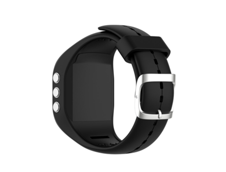 Correa de Silicona para POLAR A300 - negro