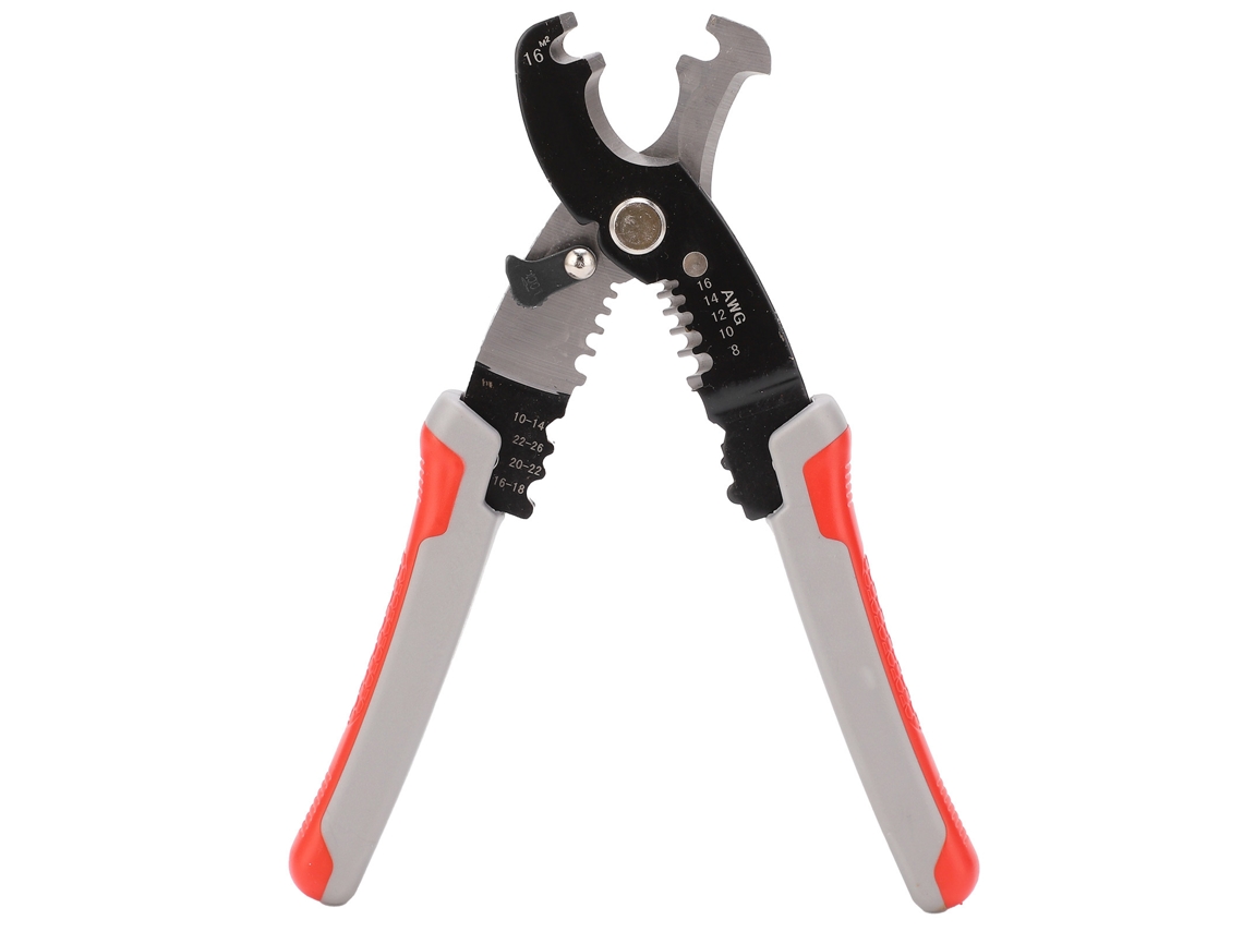 Tijeras Pelacables De 8 Pulgadas, 55-60hrc Awg, 8-16 Mm - Herramienta Manual Para Cortar Cables