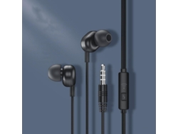 Remax Mini Jack Rw-105 Auriculares Con Cable Negro