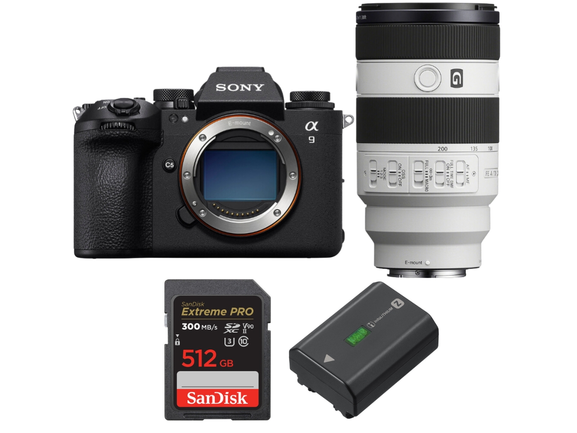 Sony A9 Iii + Fe 70-200mm F/4 Macro G Oss Ii + 1 Sandisk 512gb Uhs-ii 300mb/s + 1 Sony Np-fz100 + Ebook “20 Consejos Para Fotos Que Impactan”