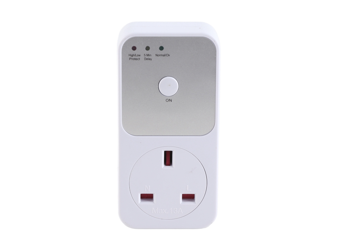 Dispositivo de protección de voltaje Protector de enchufe eléctrico para uso doméstico Enchufe estándar