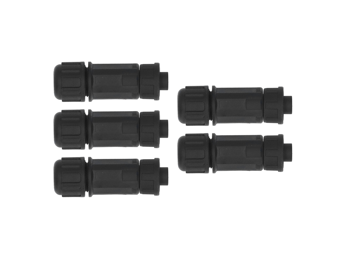 Conector Industrial Impermeable De 4 Pines Ip67, Conector Rápido Para Cable, Hebilla E7, 5 Unidades.