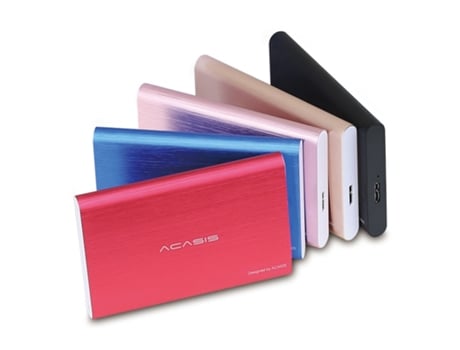 Disco Duro Externo SLOWMOOSE Portátil HD 2,5'' USB 3.0 (Negro - 1 TB)