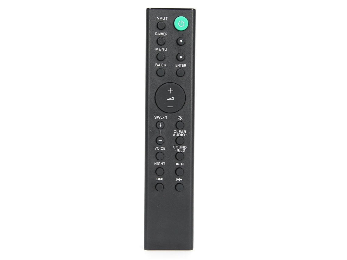 Controle Remoto Substituto Para Soundbar Sony Htrt3 Htct390 Sact390 Sawct390 Rmtah200u