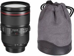 Objetivo CANON EF 24-105mm F4L IS II USM + Funda para lentes