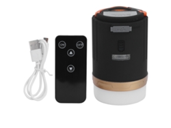 2026-linterna De Camping 4800mah Recargable Usb Impermeable Con Control Remoto Para Pesca Senderismo Exterior