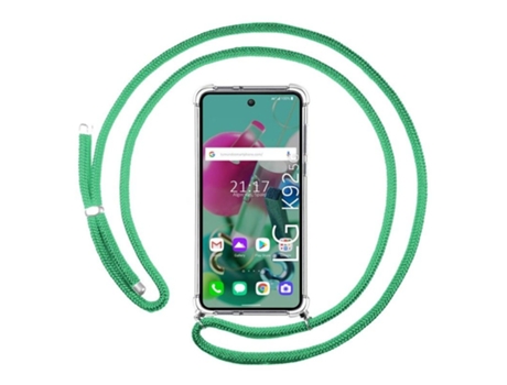 Carcasa LG K92 5G TUMUNDOSMARTPHONE Colgante Verde