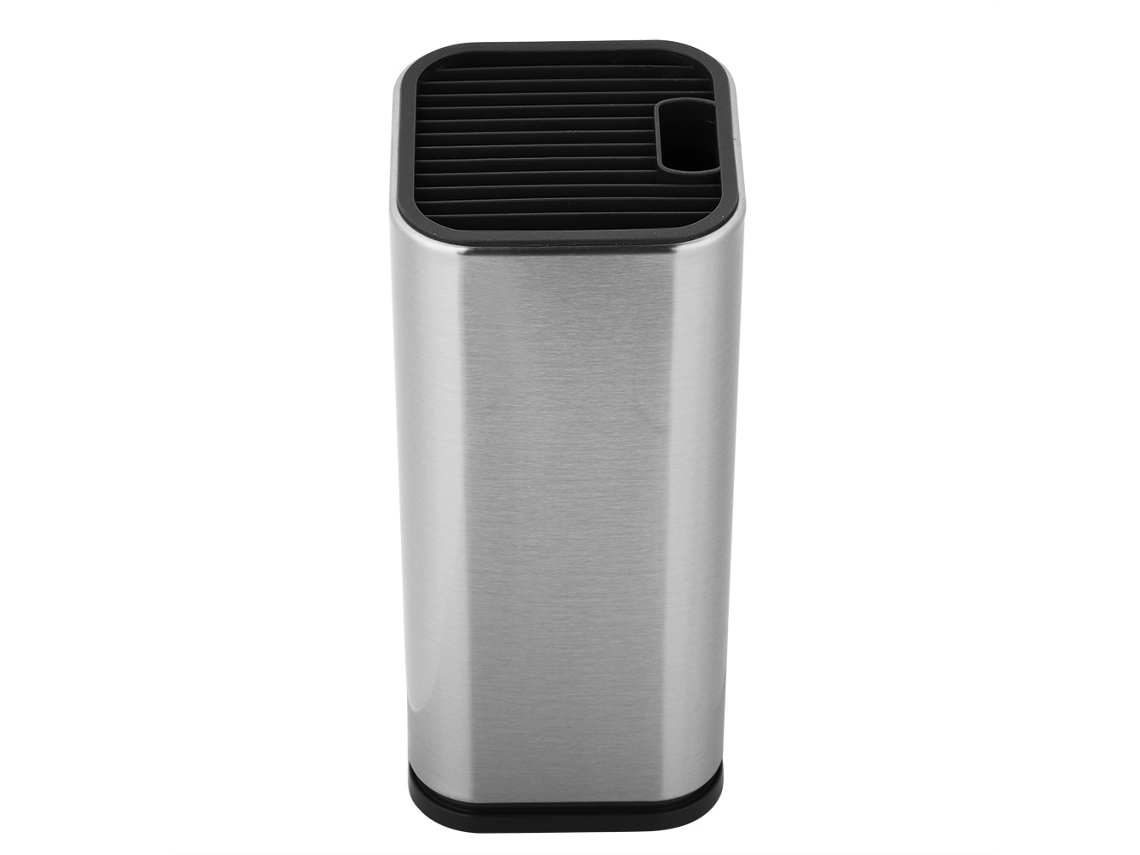 VVJIJILLY Suporte Para Facas De Aço Inox, Armazenamento Seguro, Bloco Com Slots, Fácil De Limpar.
