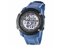 Reloj Electrónico Multifuncional Luminoso E Impermeable (azul) Para Estudiantes, Reloj Deportivo De Moda.