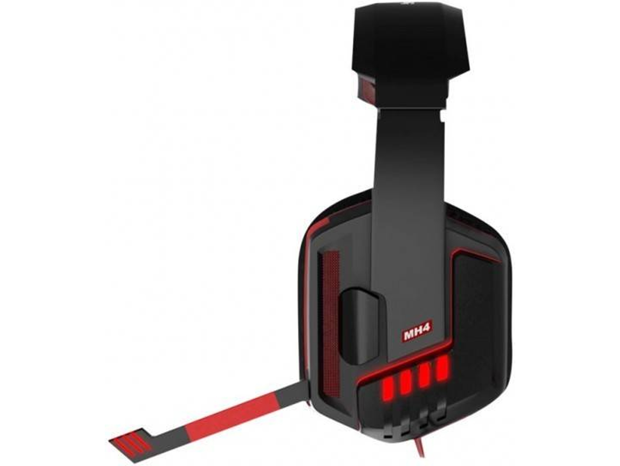 Auriculares MARS GAMING Premium 7.2 Sensus Surround (Rojo)