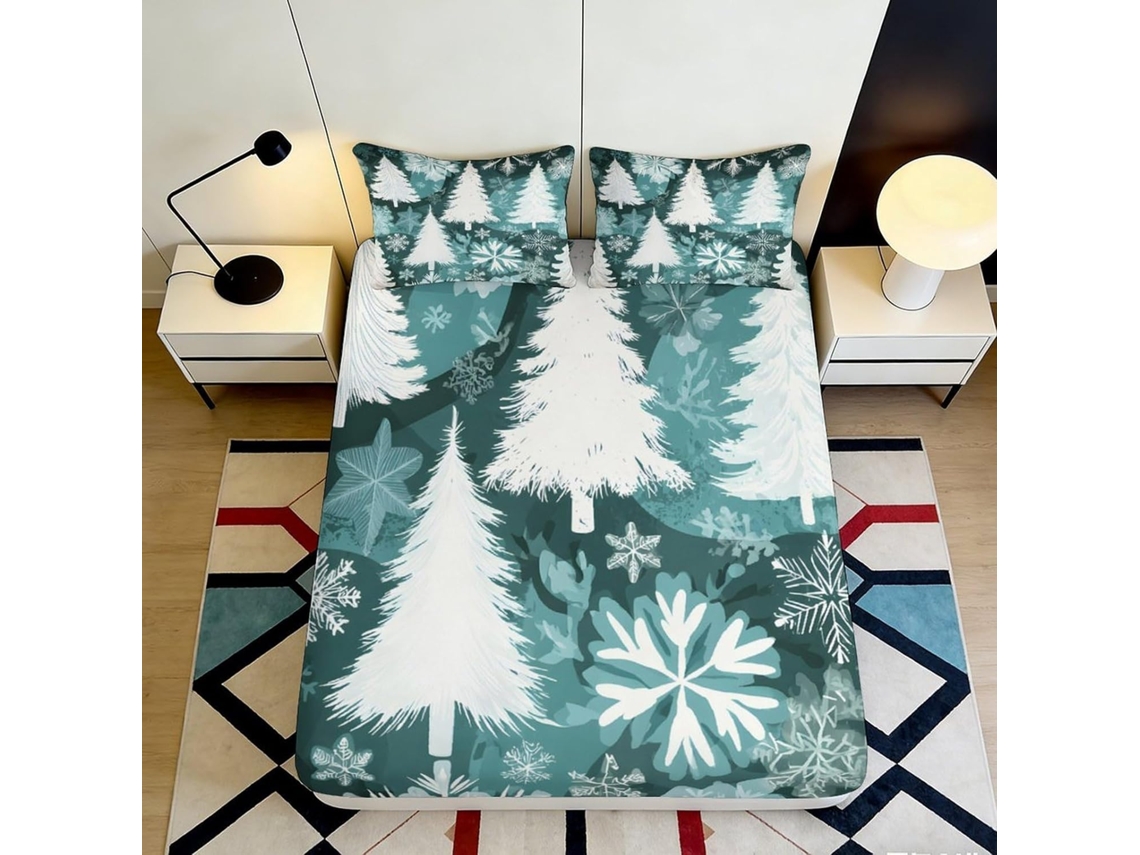 Funda Microfibra Estampado Diseño Microfibra Diseño Almohada Juego Color 200x25cm