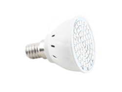 Lámpara Led De Cultivo E14, Espectro Rojo Y Azul, Para Plantas De Interior.