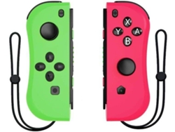 Mando Nintendo Switch BLEOSAN Joy-con 4 Verde y Rosado (Inalámbrico)