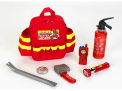 Mochila De Bombero Con 6 Accesorios, Incluyendo 1 Linterna Con Función De Luz 8900