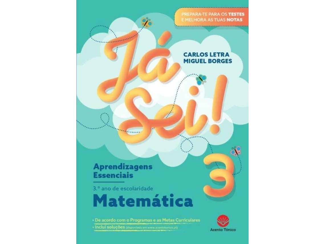 Libro Matemática - 3.º Ano de Carlos Letra e Miguel Borges