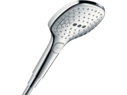 Ducha de mano Hansgrohe Raindance Select E 120, 3 chorros Ecosmart+, 28729000, Color: Cromo