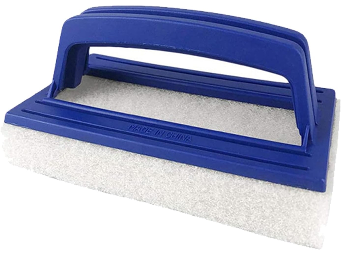 Esponja Con Mango Para Limpiar Piscinas, Cepillo Portátil, Herramienta Absorbente Para Azulejos Y Paredes.