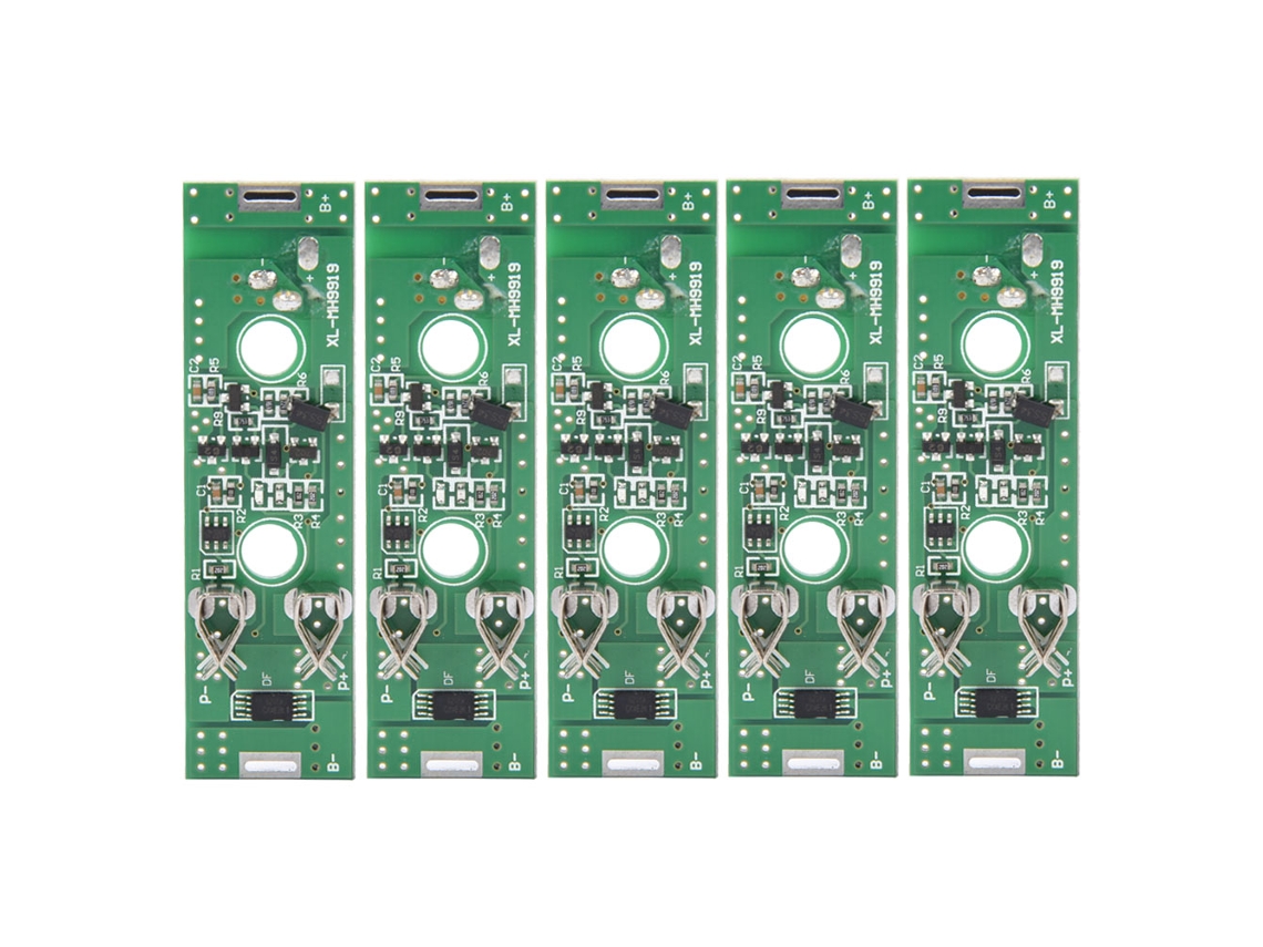 5 Placas De Protección Para La Carga De Baterías De Litio Mh9919 De 4,25 V Con Indicador De Nivel.