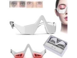 Gafas revitalizantes de luz roja 25-26: Terapias avanzadas de renovación del área de los ojos, dispositivo de microcorriente para la belleza