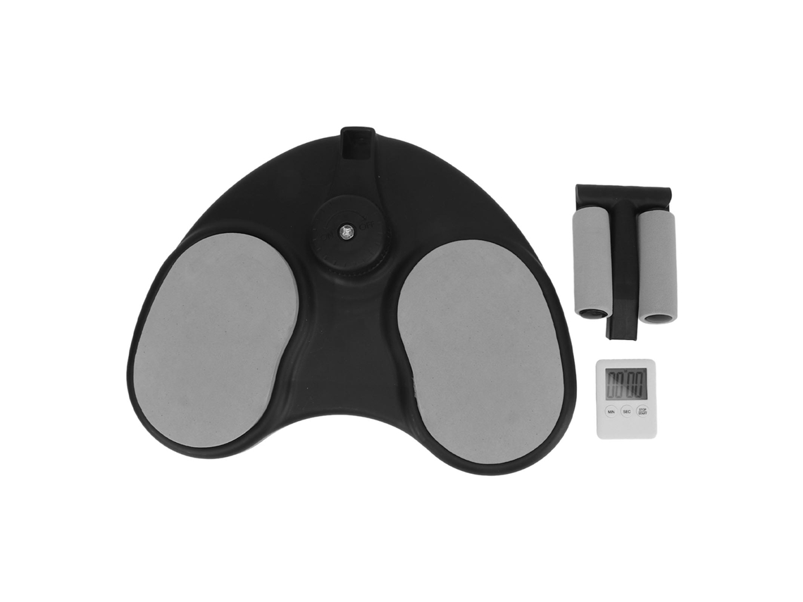 Tabla De Ejercicios Multifuncional Con Soporte Para Codos, Temporizador Digital Y Ventosa Para Fortalecer Los Abdominales Y El Tronco.