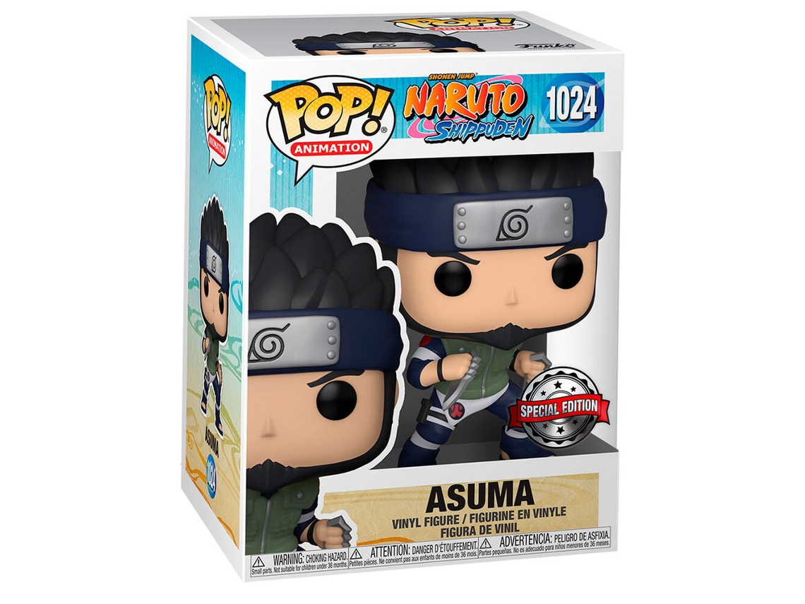 Figura Pop Exclusiva de Naruto Shippuden Asuma B.active