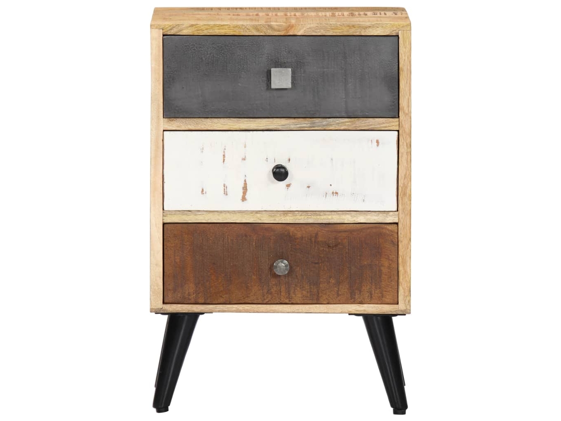 Maison Exclusive - Mesita De Noche De Madera Maciza De Mango 40x30x60 Cm