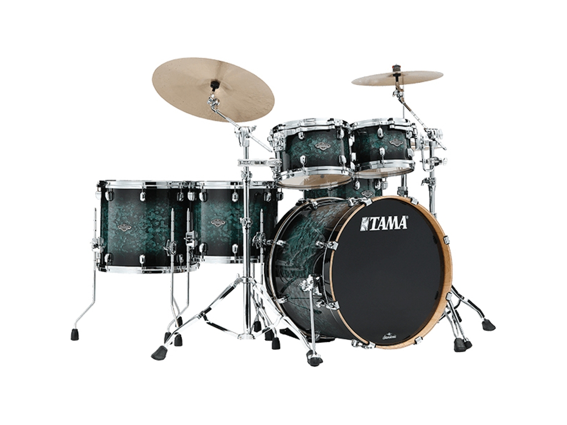 Starclassic Performer 5 piezas MSL Molten Steel Blue Burst Zs TAMA