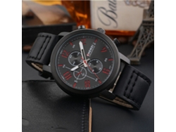 Reloj Hombre De Acero Inoxidable Impermeable De Cuarzo Moda Pulsera Redonda