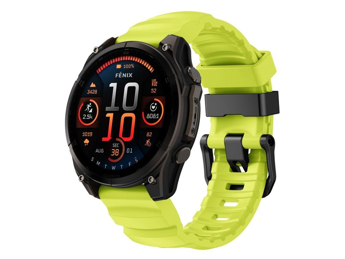 Bracelete Para Garmin (26mm) - Silicone Esportivo - Wild Trail Lima