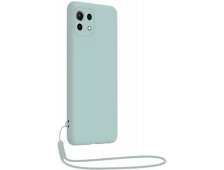 Funda para Xiaomi Mi 11, Mi 11 5G BIGBEN CONNECTED Silicona Azul