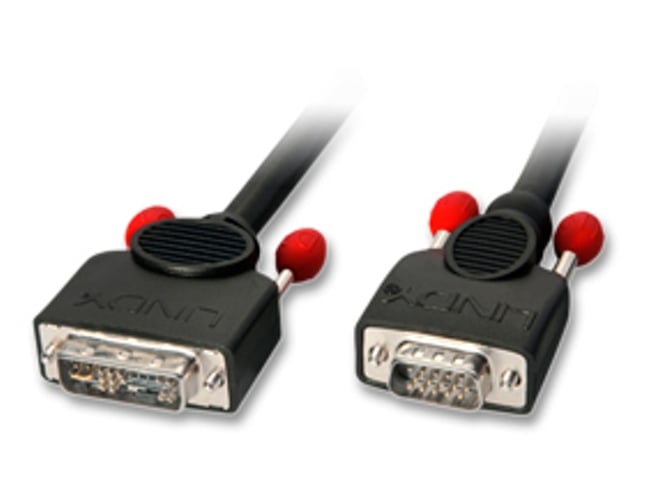Adaptador LINDY 1m DVI-A/VGA Cable