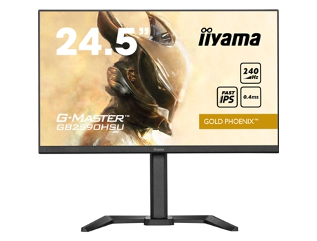 Monitor IIYAMA GB2590HSU-B5 (Negro - Full HD - IPS - HDR - LCD - AMD FreeSync - Flicker free - NVIDIA G-SYNC - 24,5 - 0,4 ms)