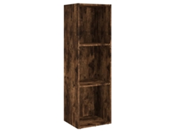 Maison Exclusive - Estantería/mueble De Tv Madera Roble Ahumado 36x30x114 Cm