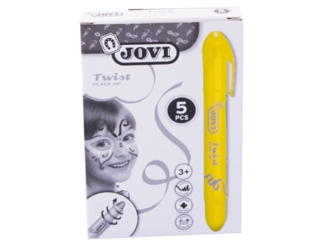 JOVI Barra Maquillaje JOVI Twist Make-up Colores (Caja 5 ud.) - Amarillo