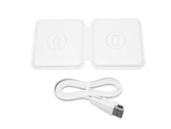 Cargador Inalámbrico Rápido Plegable Magnético 3 En 1 Para Iphone, Auriculares Y Reloj