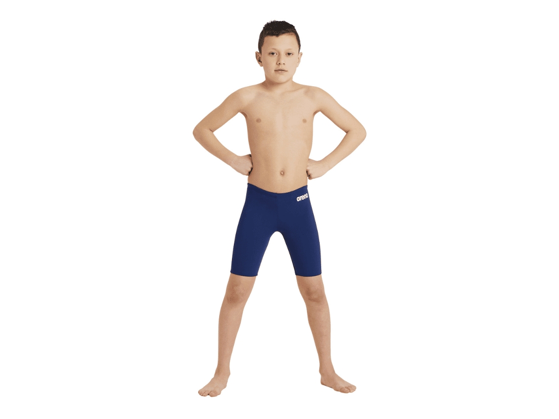 Boy’s Team Swim Jammer Solid Navy Arena