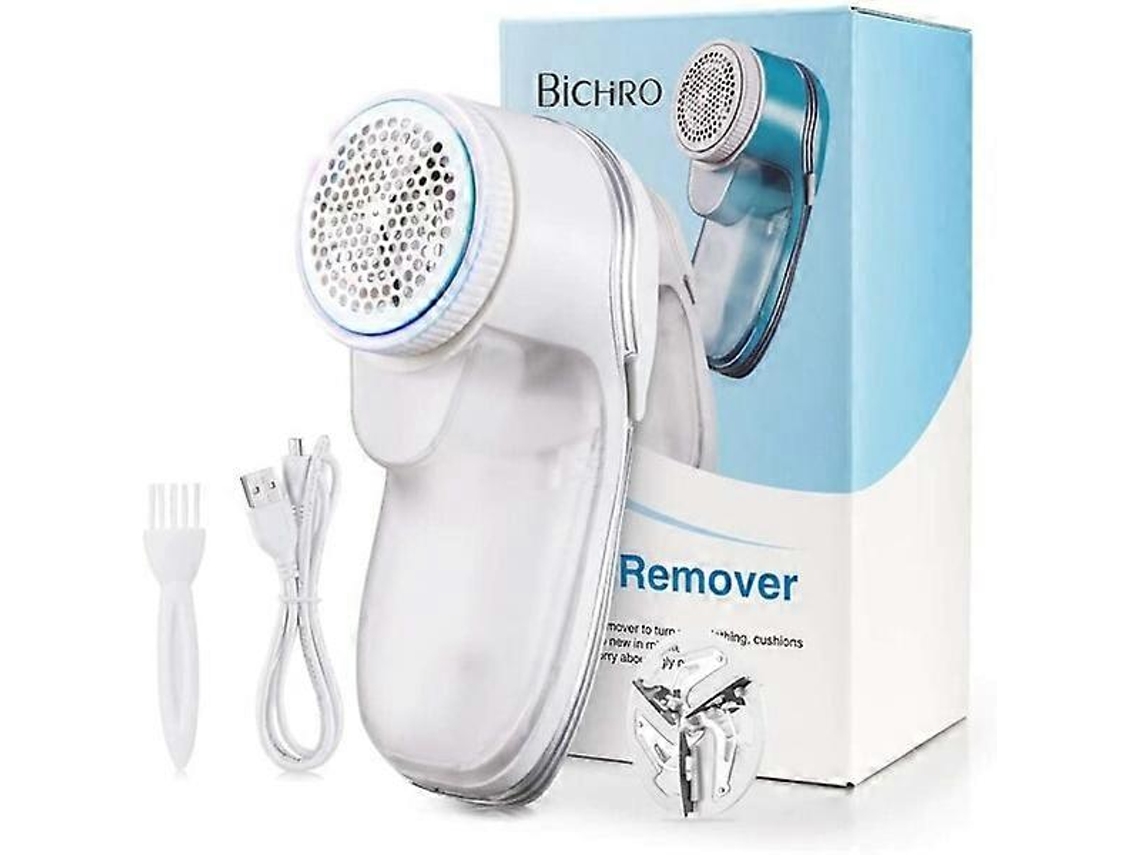 Dispositivo de depilación, quitapelusas, quitapelusas para ropa, carga USB, blanco. Rosewell