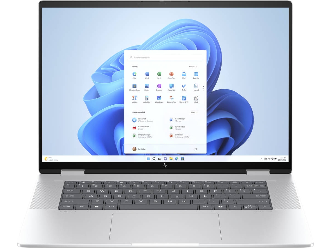 Portátil HP Envy 17 (17,3'' - Intel Ultra 7-155U - 32 GB - 1TB PCIe - Nvidia GeForce RTX 3050 4GB VRAM )