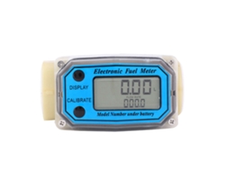 Caudalímetro Digital Para Turbina Diésel De 10-90 L/min Con Rosca Bspt De 1 Pulgada Para Combustibles.