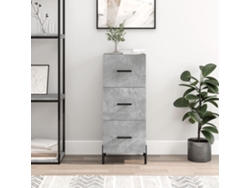 Lovely Home Aparador 34,5X34X90 Cm Madera Procesada Gris Cemento