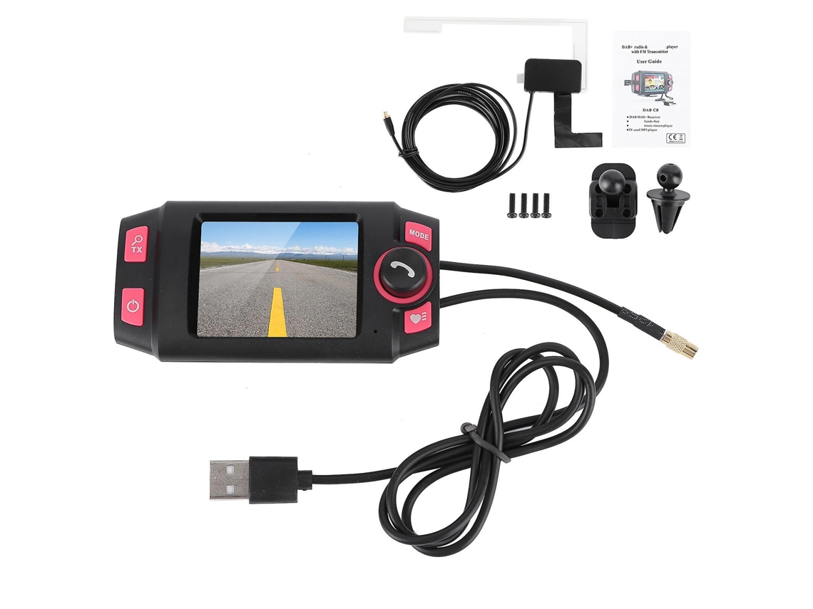 Kit Bluetooth para coche Rosewell con receptor DAB y transmisor FM