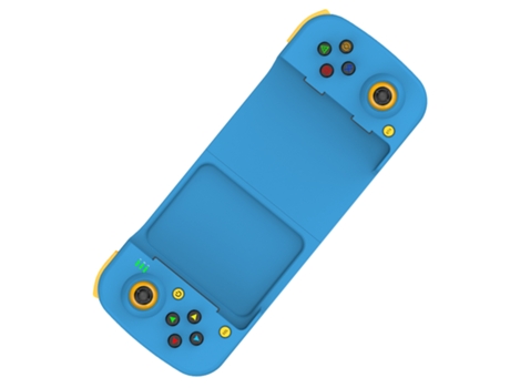 Mando Inalámbrico expandible ECELEN adecuado para juegos de teléfonos Android iOS joystick expandible (azul)